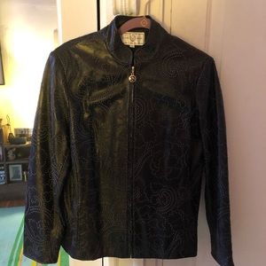 ST. John Sport leather jacket